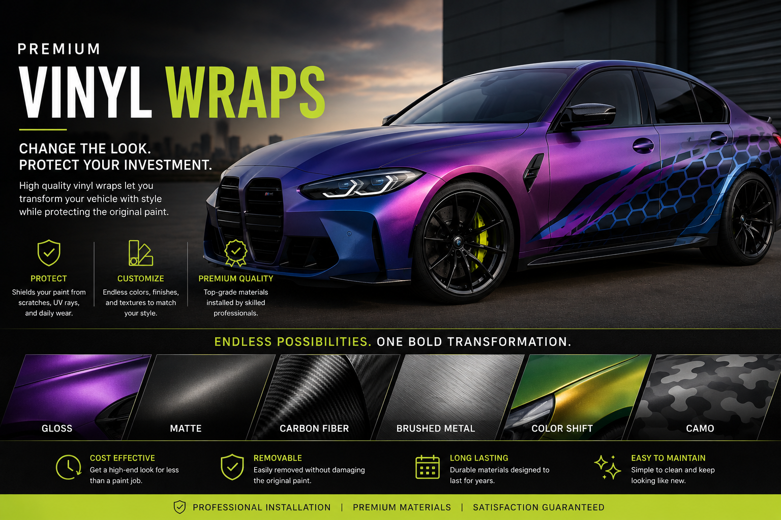 Vinyl wrap